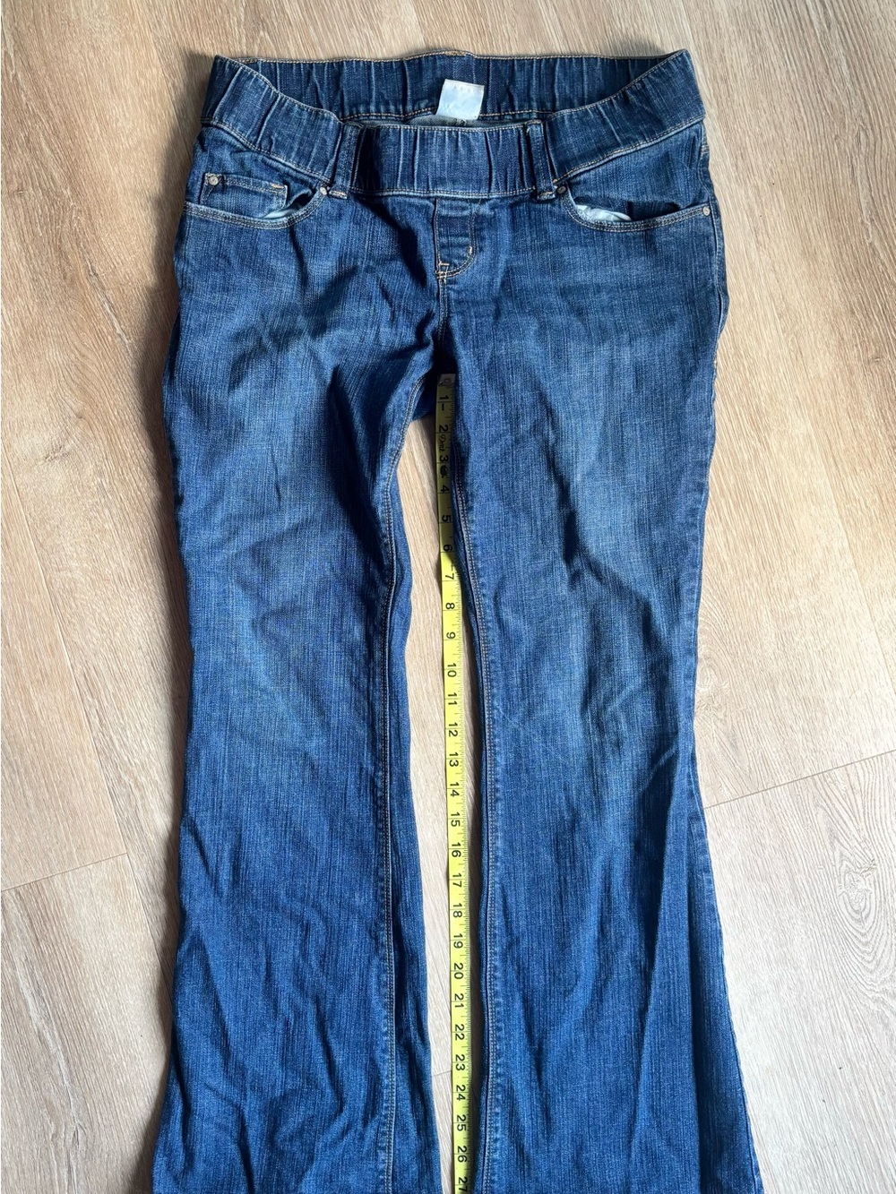 Old navy  Indigo Flare Maternity Jeans